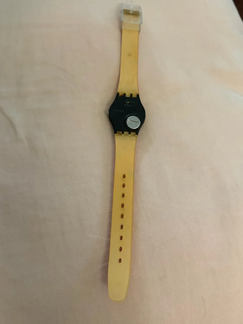 Vintage 1998 Swatch Lady Mariquita Red Polka Dot Swatch Watch